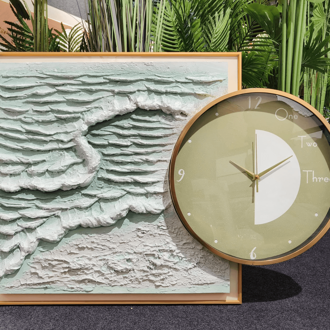 Fusion of Art & Clock Style 14